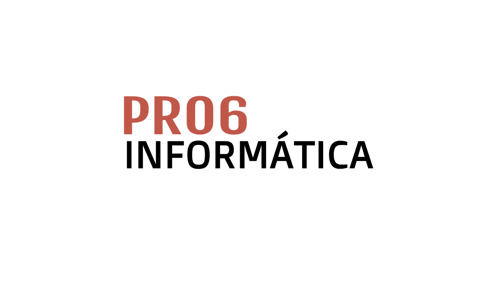 Pro 6 Informática